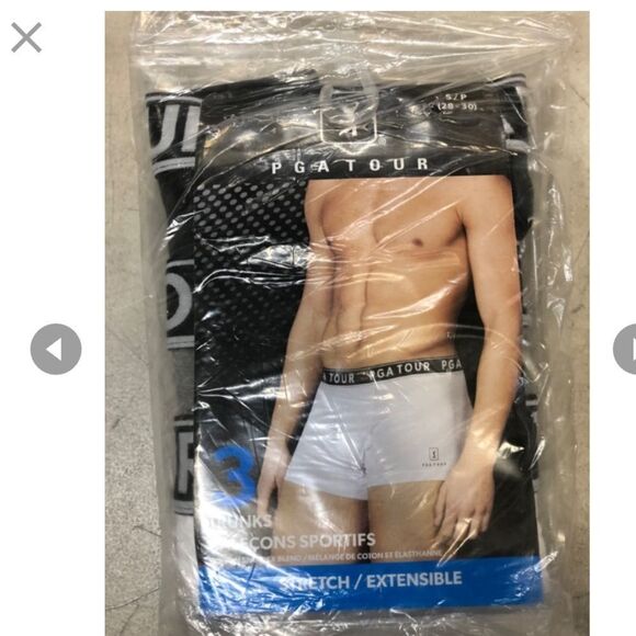 Mens Pga Tour Trunks Underwear size small cotton spandex blend - Picture 1 of 1